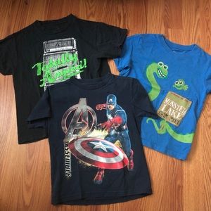 Boy size 5 short sleeve T-shirts various makers